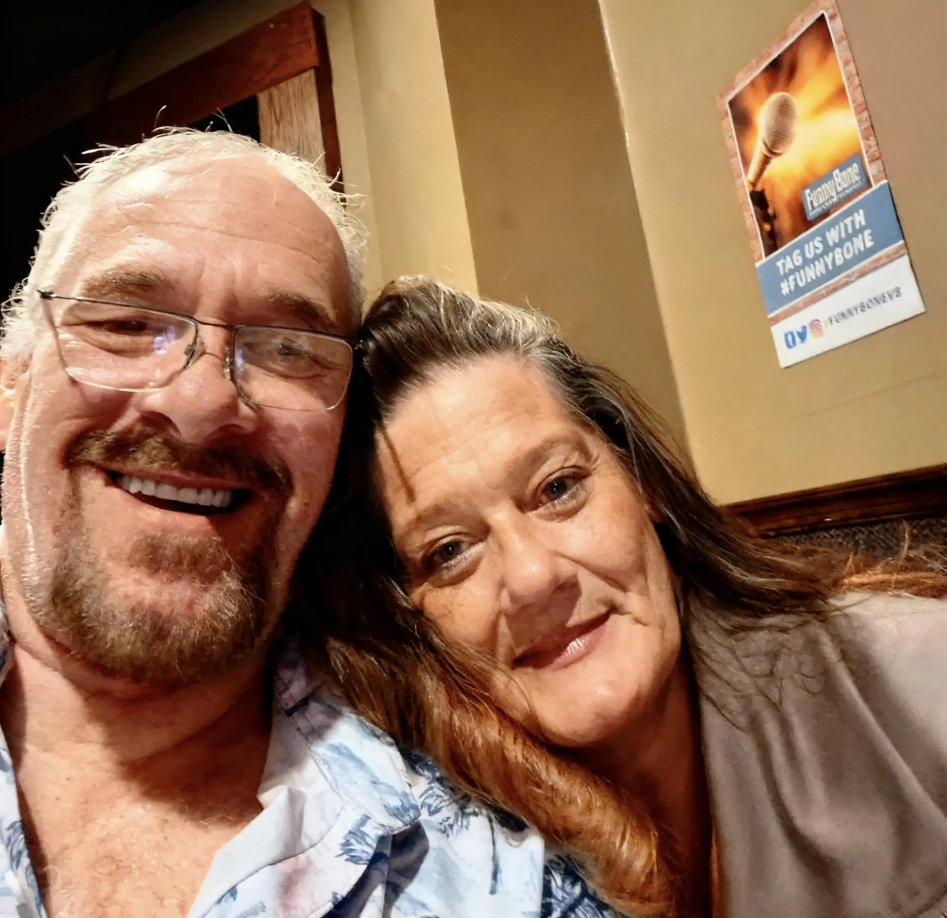 Don Busby, owner of Busby Precision, with his wife