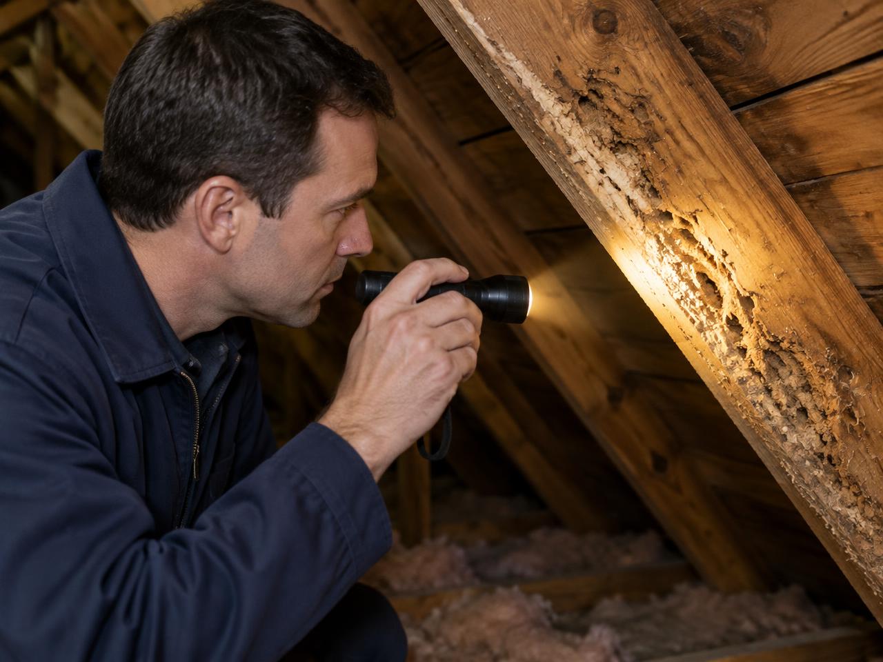 Attic & termite-prone areas
